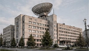 Жилой квартал — пример карточки — иллюстрация макета